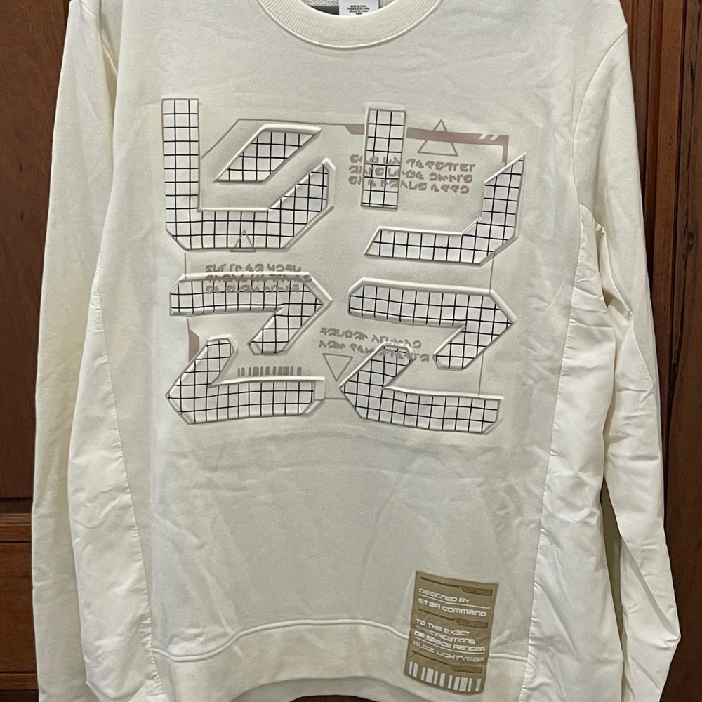 Disney Crewneck Sweater Star Command Buzz Lightyear